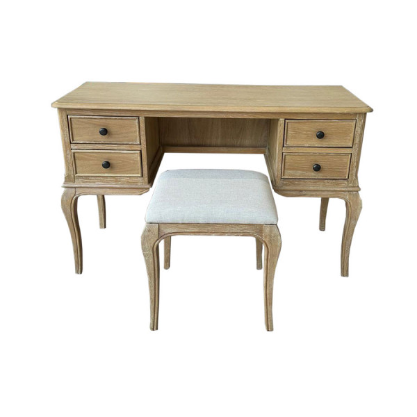 Penelope Dressing Table, Stool & Mirror